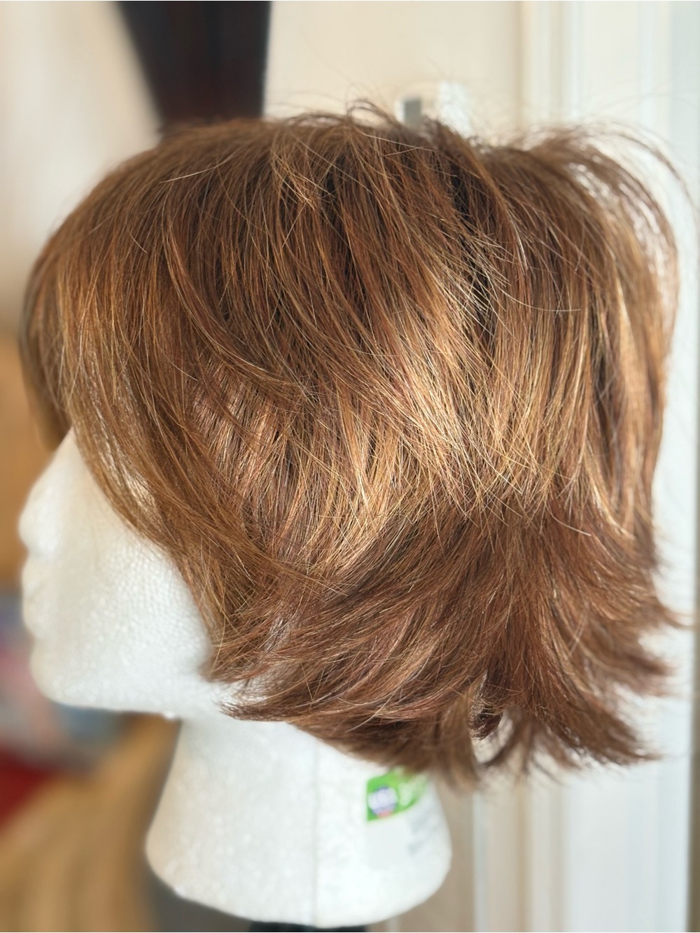 RAQUEL WELCH Auburn Synthetic Short Shag Basic Cap Wig! Like New! - Picture 5 of 14